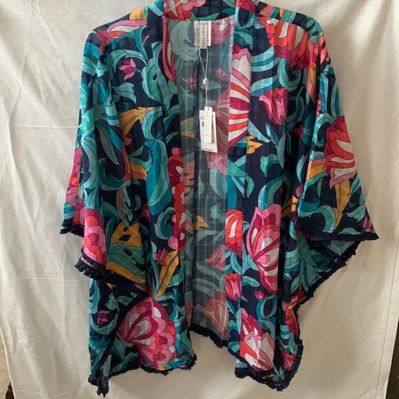 TRINA TURK India Garden Swim Tunic Cover-Up - Picture 1 of 8